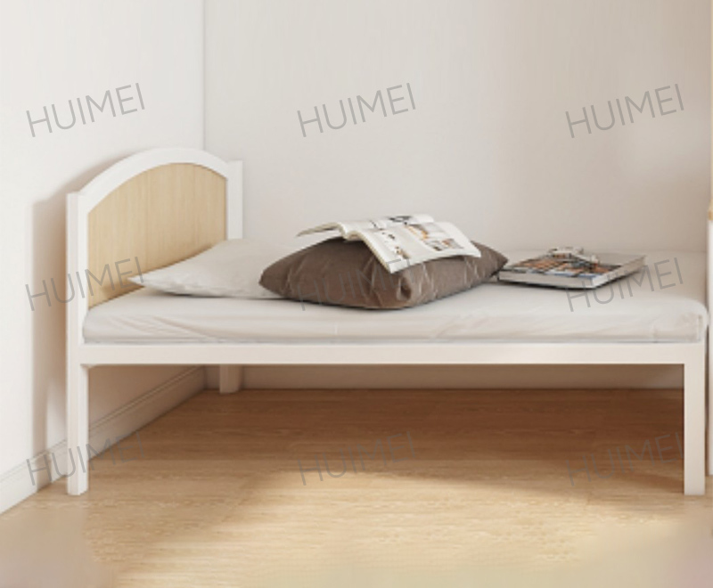 惠美红 单人床 原木色 ZYDRC-001