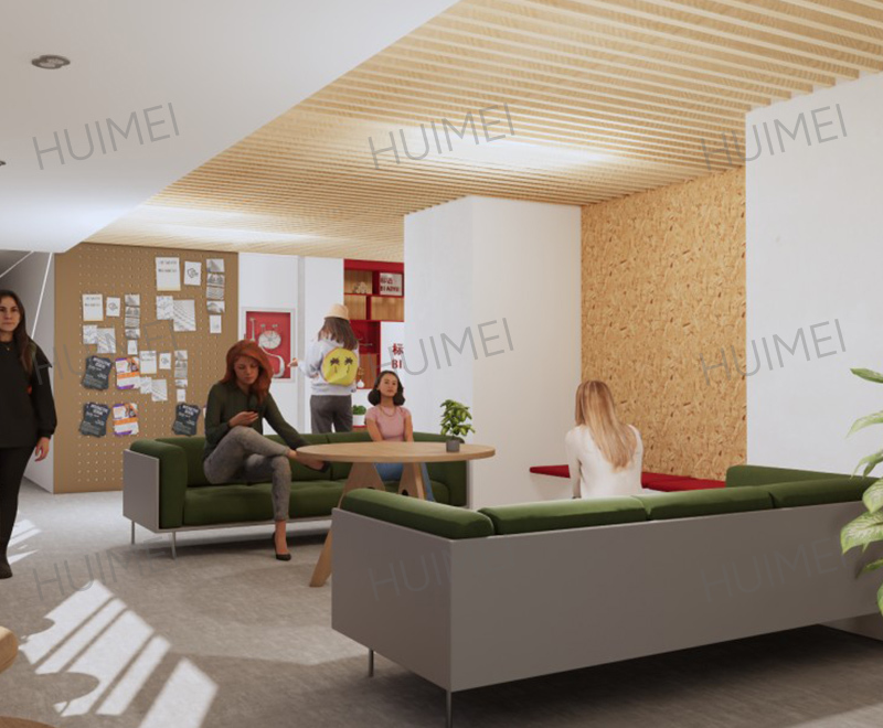 惠美红 门厅沙发2 军绿色 HMSF-002