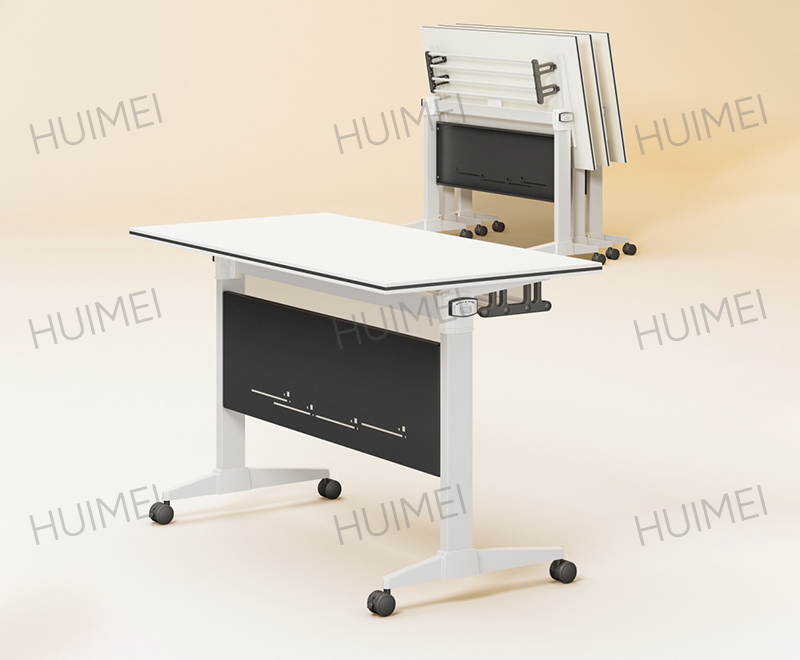 惠美红 折叠培训桌 白色 HMZDPXZ-001