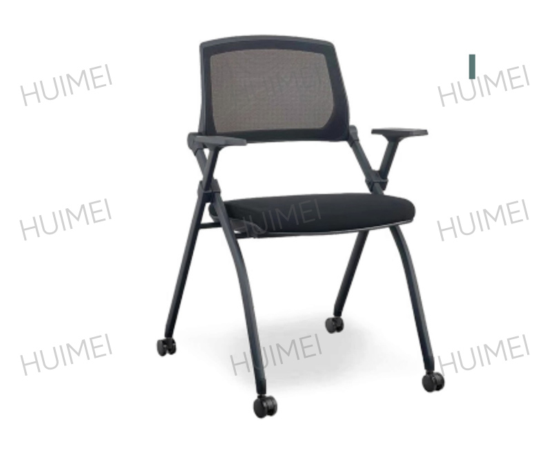 惠美红 折叠培训椅 黑色 HMPXY-001