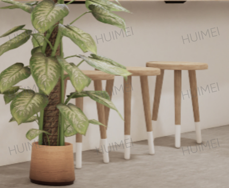 惠美红 阅读椅 原木色  HMYDY-001